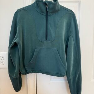 lululemon athletica Teal Cowl Neck Sweater